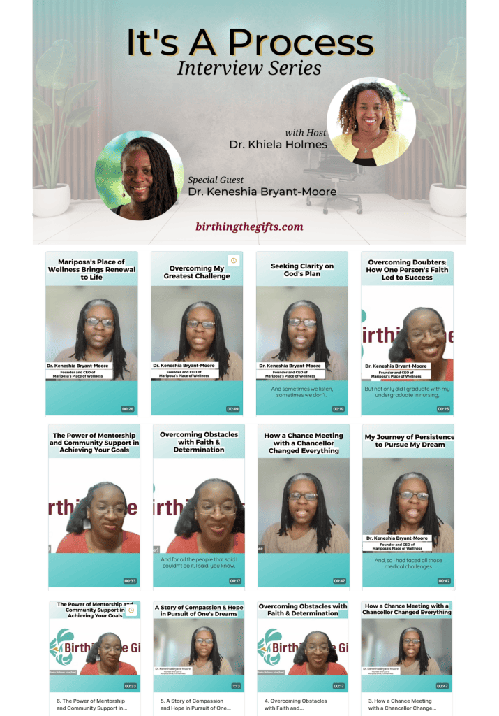 BTG It's A Process - Keneshia Bryant-Moore Interview