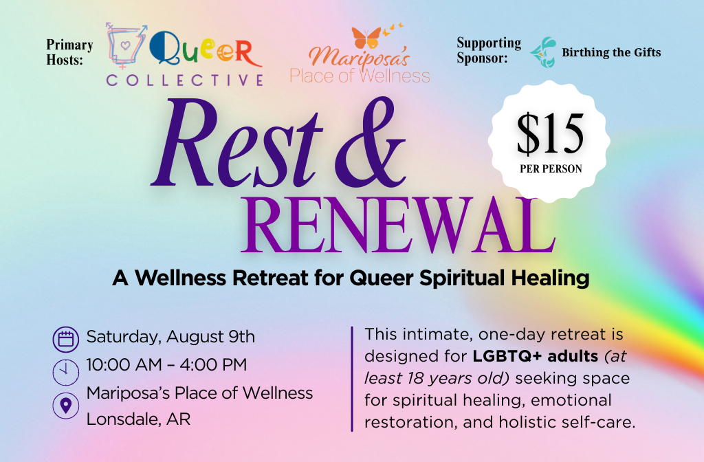 MBM360 Rest & Renewal LGBTQ+ Retreat Flyer thumbail